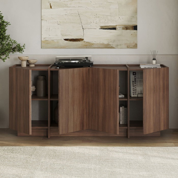 Nordure Consola Milano Walnut